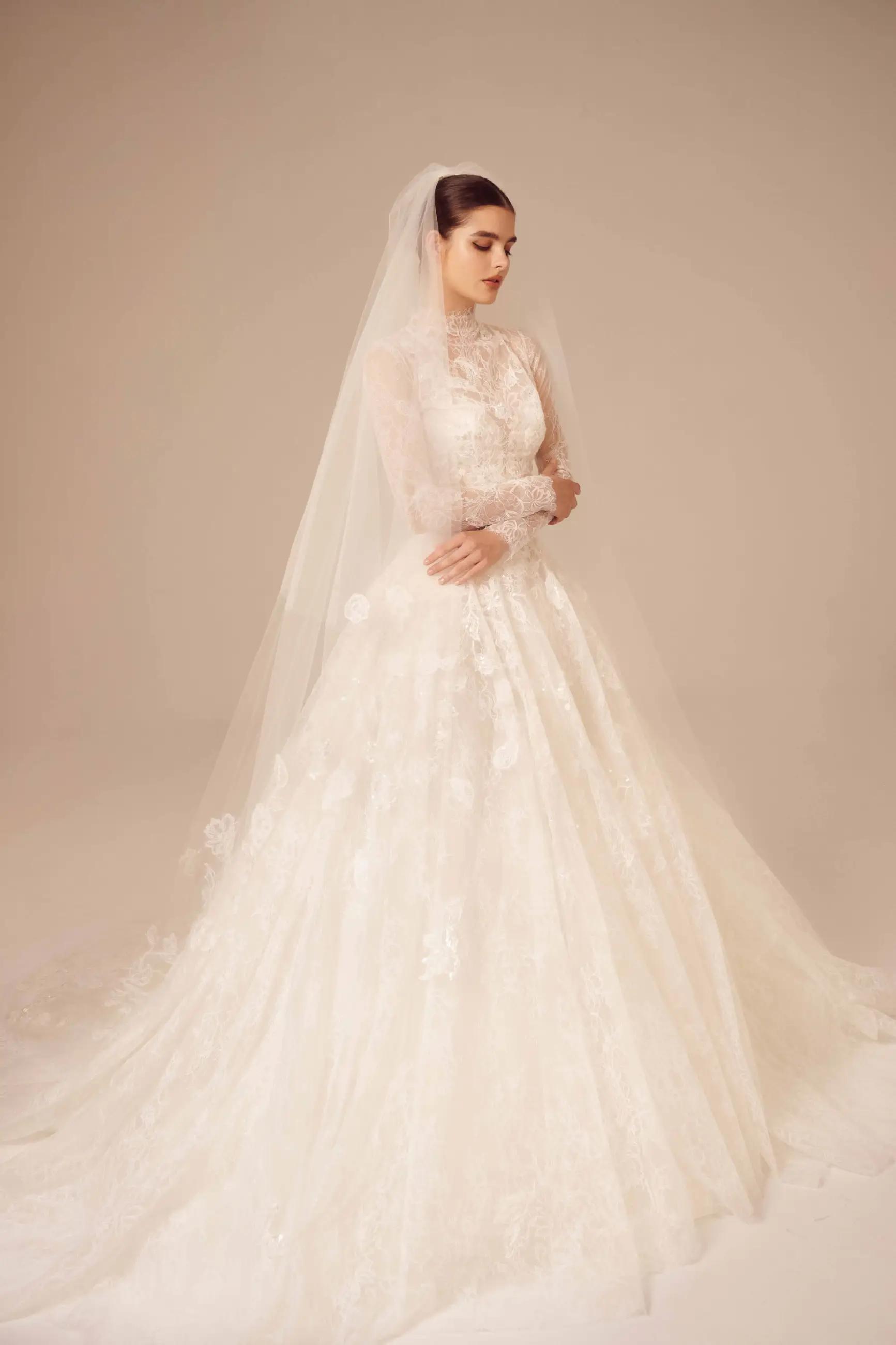 Radiating Love and Light in Nicole And Felicia Bridal Gowns. Mobile Image