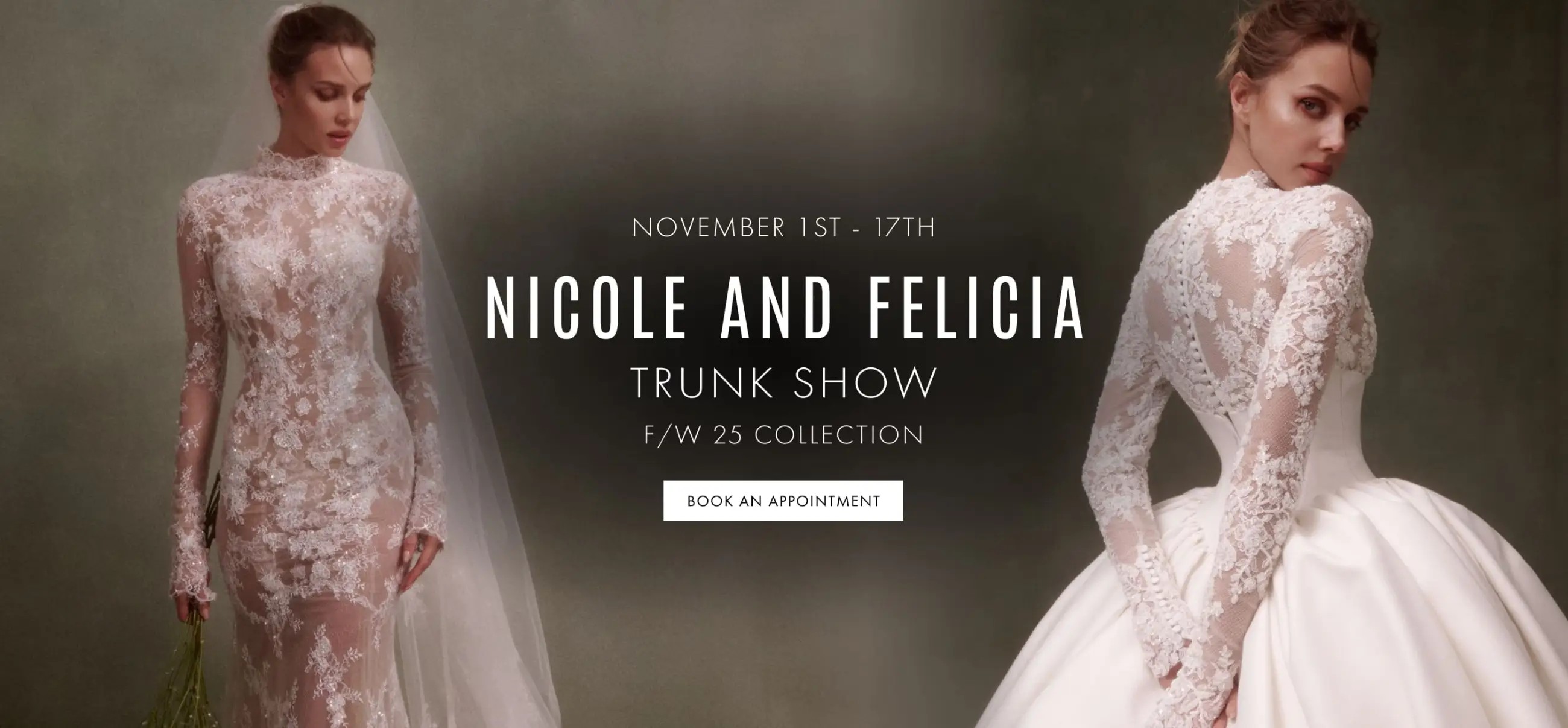 nicole and felicia trunk show banner